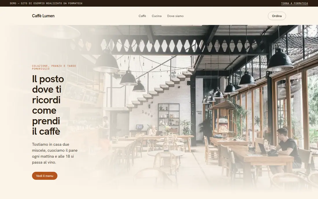 Caffè Lumen — Caffetteria