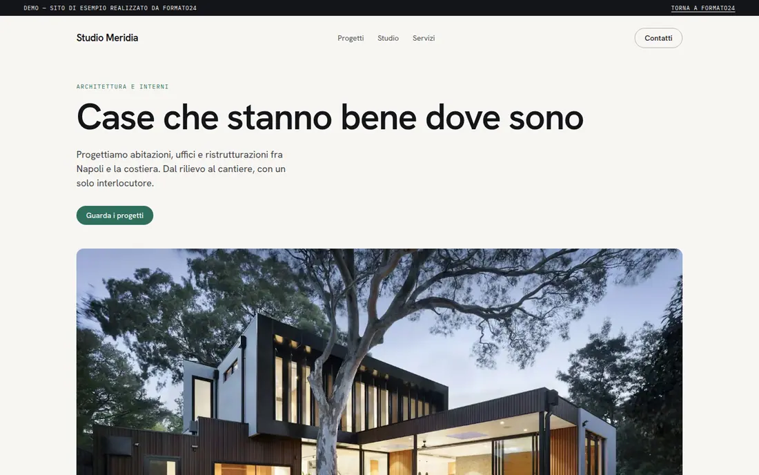 Studio Meridia — Architettura